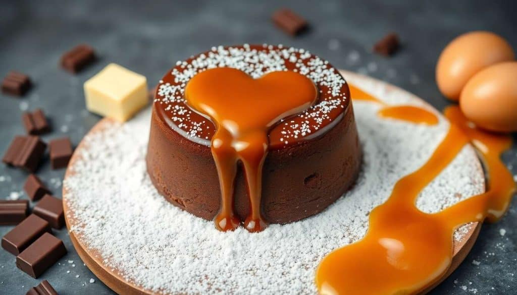 Coeur coulant au Chocolat