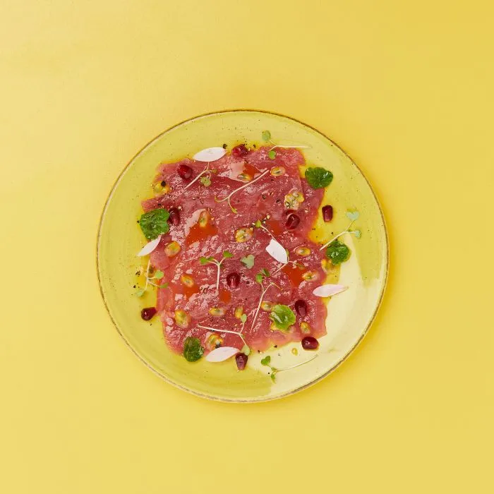 Carpaccio de thon